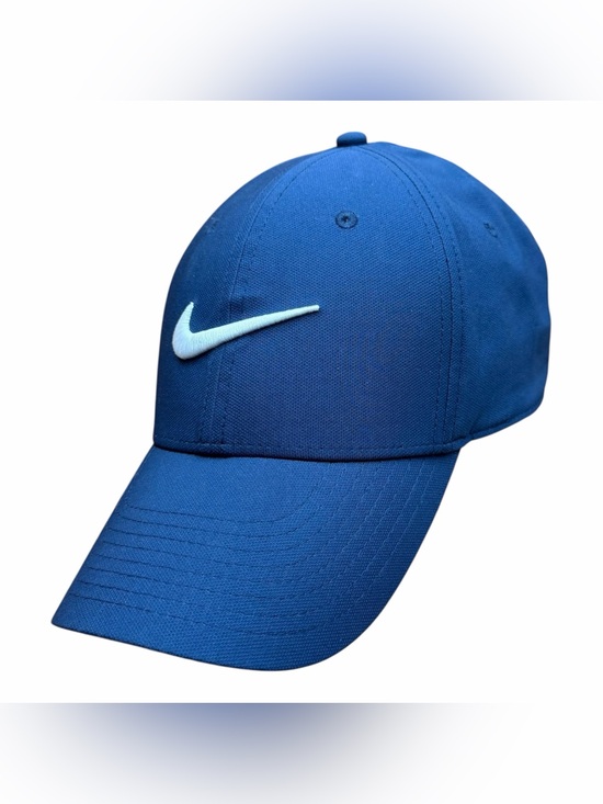 Nike Other - Nike Royal Blue Cap with Light Blue Swoosh